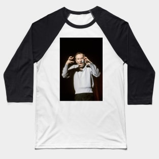 George Carlin Photograph Baseball T-Shirt